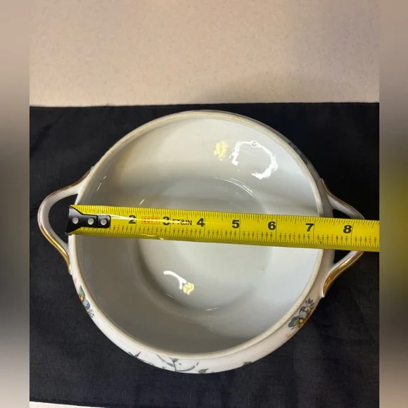 Vintage Royal Schwarzburg Tanglewood Covered Vegetable Dish - Picture 7 of 8